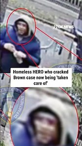 Homeless HERO who cracked Brown case now reportedly being 'taken care of' #shorts #foxnews #us