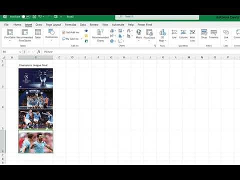Insert Multiple Pictures in Excel at Once!