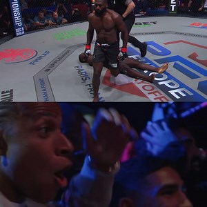 51K views · 739 reactions | Kylian Mbappé was all of us watching the Cedric Doumbe fight over the weekend 勞 #PFLParis | PFL MMA | Facebook