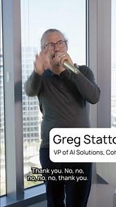  Want to know how we use #AI at Cohesity? ⏱️ In a cool 60 seconds, Gregory Statton explains how we use AI to strengthen #datasecurity and drive data insights. Have a conversation with your data. Learn more at https://cohesity.co/4frsU6u | Cohesity | Facebook