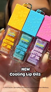 36K views · 337 reactions | Your lips, but make them Bikini Bottom beautiful ✨⁠ ⁠ Our NEW Bikini Bottom Cooling Lip Oils deliver a cool, conditioned, and glimmering look. Each shade is paired with a charm that brings main character energy to your keyring ⁠ ⁠ Shop the wet n wild x SpongeBob SquarePants collection ⁠ NOW: @walmart @ultabeauty wetnwildbeauty.com ⁠ Coming soon: @walgreens @amazon @target ⁠ Coming later this year: @cvspharmacy | wet n wild | Facebook