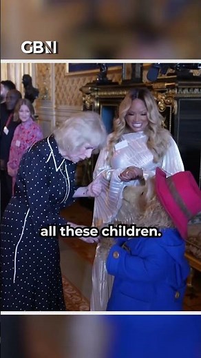 WATCH: Queen Camilla meets Paddington Bear