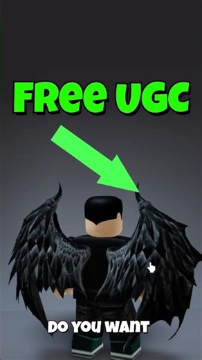 Roblox Free UGC! How To Get Demon Wings! | Roblox | Free UGC