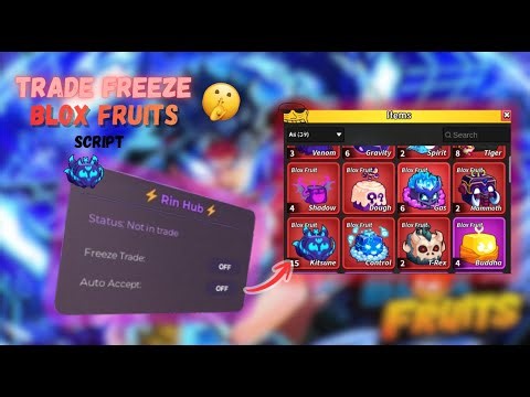 🤫 FULL TUTORIAL HOW TO USE MY SCRIPT | TRADE SCRIPT | FREEZE TRADE | Rin Scripts | BLOX FRUIT 🐲🌐