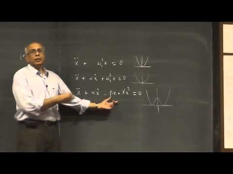 Nonlinear dynamics and chaos by V Balakrishnan Lec 1, Part 1