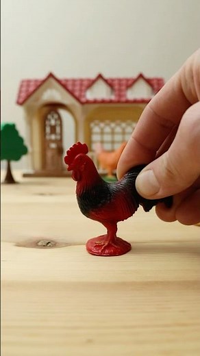 Rooster 🐔 Learn Animal Sounds! #mylittlestar #kids #animals #toys