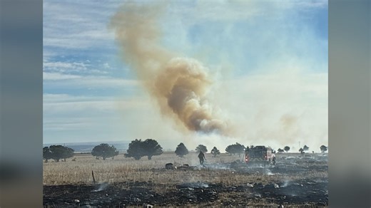 Fire near Hwy 93, 72 in Arvada grew to approximately 130 acres Saturday: sheriff