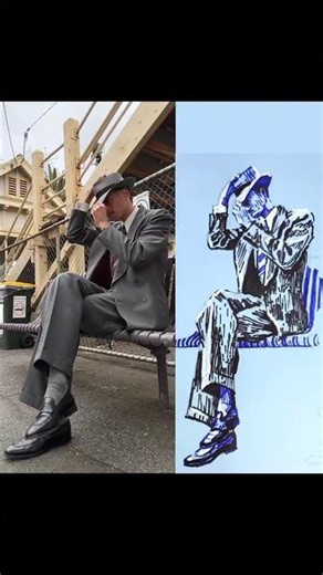 when Art meets fashion and modeling. #art #fashion #model #edit #shorts