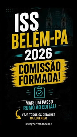 Concurso ISS Belém PA