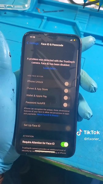 iPhone X Face ID Repair Story