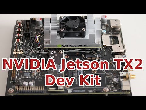 NVIDIA Jetson TX2 Dev Kit with embedded Linux for AI and ML apps
