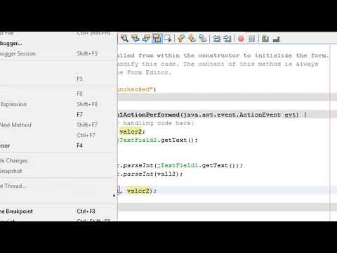 Funciones Matemáticas en Java Netbeans