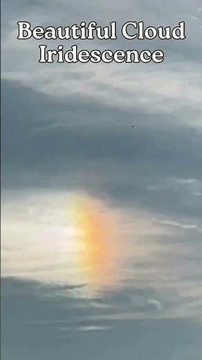 Beautiful Cloud Iridescence