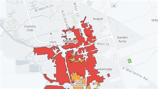 More than 17,000 Stockton PG&E customers without power