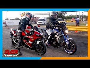 Yamaha RX "Griselda" vs FZ6 vs R6 vs MT-09 vs Z1000 🔥 Drag Races 🔥 12 seg. Piques Barranquilla 2019