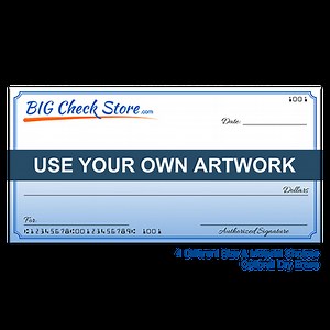 Big Checks - Print Ready Files Only