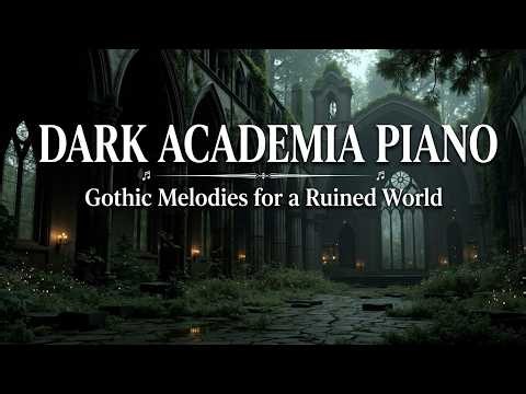 Dark Academia Piano | Melancholy Study Music | Haunting Classical Vibes