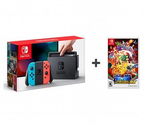 Nintendo Switch Red-Blue Joy-Con   Pokken Tournament - Konsola Nintendo - Sklep internetowy - al.to