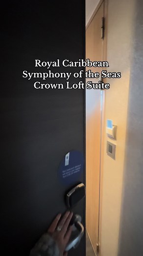 Royal Caribbean Symphony of the Seas Crown Loft Suite Room 1748. #royalcaribbean #royalcarribeancruise #crownloftsuite #symphonyoftheseas #cruise #cruiseship #roomtour #room #ceuiseline #cruisetok #cruiser #caribbean #caribbeantiktok #travellife #travel #fyp #traveltok #travelbucketlist