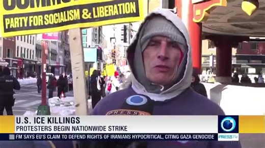 ▶️ Across the United St..tes a rare general strike was held over the continued brutality of federal immigration offic..ers. Presstv Programs | Presstv Programs