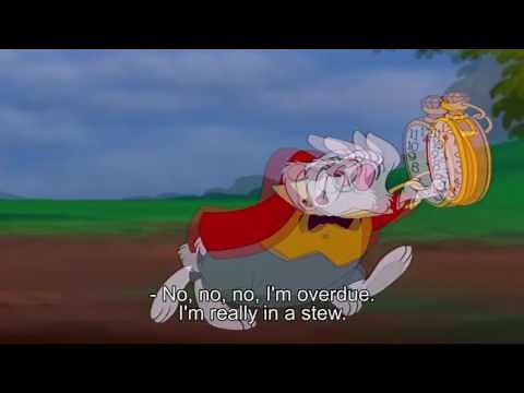 Alice In Wonderland Alice meets White Rabbit HD