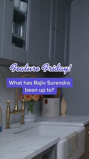 Answer: Designing/enjoying his stunning #NYC apartment! #rajivsurendra #FeatureFriday #ApartmentTour #InteriorDesign