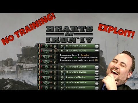 NO TRAINING EXPLOIT! HOI4