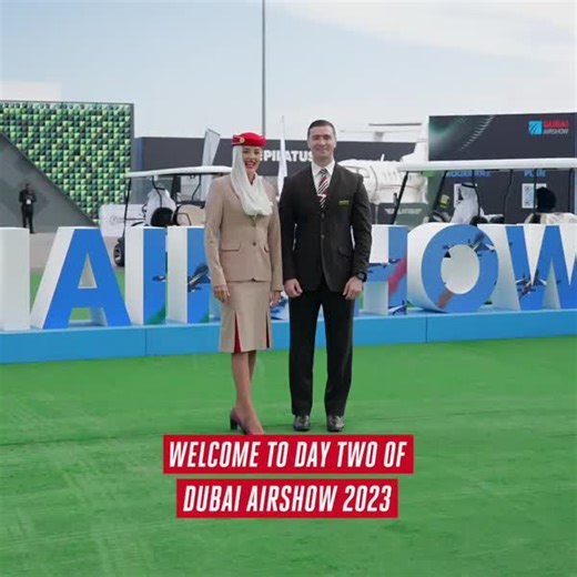 89K views · 5.8K reactions | Welcome to Day 2 at the Dubai Airshow where we're giving you an exclusive tour of everything we have on display at the Emirates stand. | Emirates | Facebook