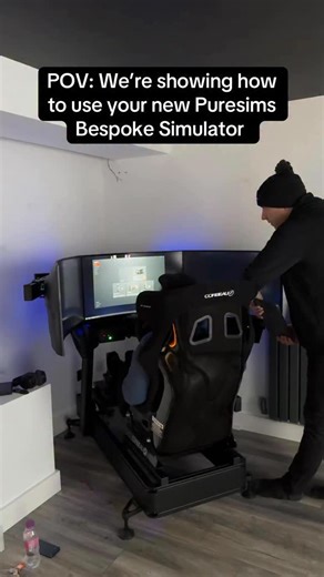 Once we install your Puresims Bespoke Simulator we give you a run through to show you how to use your new simulator. Contact us about about your bespoke simulator! | Puresims