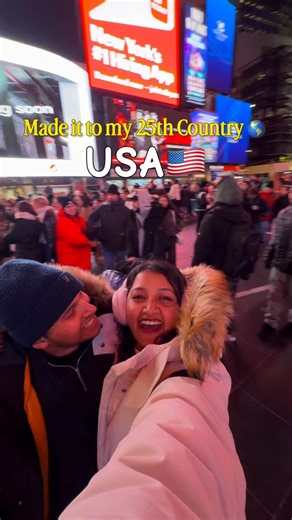 Reshma S | Coimbatore Blogger 🧿⭐️ on Instagram: "Did you guess right! 🥰 Can’t believe we made it to North America 🇺🇸🥹❤️"