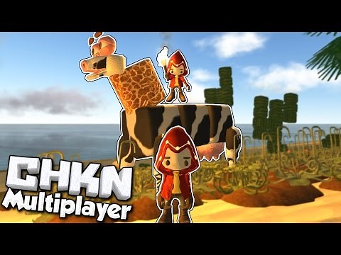 Huge Fruit Farm & Stucco Workshop! - CHKN Multiplayer Gameplay [Ep 2] - Multiplayer Update