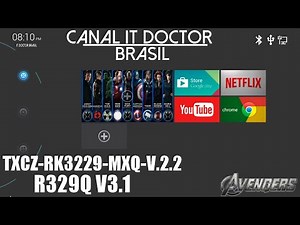 Melhor Rom Firmware TV BOX MX9, MXQ 4K, MXQ PRO, PLACAS R329Q V3.0, 3.1, 3.2, TXCZ-RK3229 V2.2