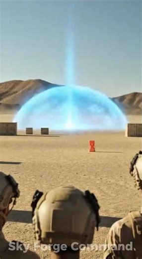 Plasma Shield Grenade Test — U.S. Soldiers Deploy Futuristic Energy Dome