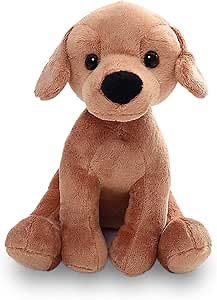 Plushland Realistic Stuffed Animal Toys Puppy Dog 8 Inches, Holiday Plush Figures for Kids, Babies to Play with (Labrador)