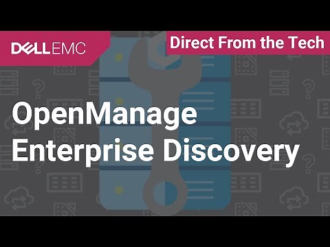 OpenManage Enterprise Discovery