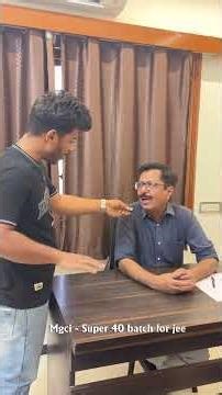 Super 40 batch for jee #indore #mgci