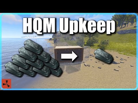 Pay 90% Less HQM Upkeep With This Trick in Rust!