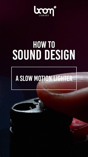 🔥A lighter. Slow motion. Sound design. Watch how to transform the simplest moments into something worth watching using only sounds from BOOM ONE. Check out our General Sound Effects Library: https://bit.ly/3YPcH4N #boomlibrary #boomone #sounddesign | BOOM Library