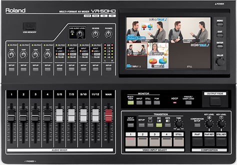 Roland Pro A/V - VR-50HD | Multi-Format AV Mixer