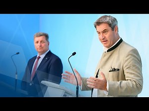 Pressekonferenz nach der Kabinettssitzung (26.07.2022) - Bayern