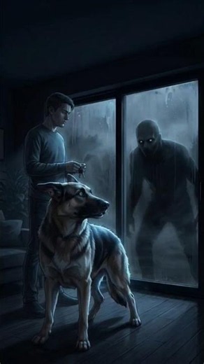 Your Dog Knows Something You Don't... 🐕😨 #horror #scarystory#shorts