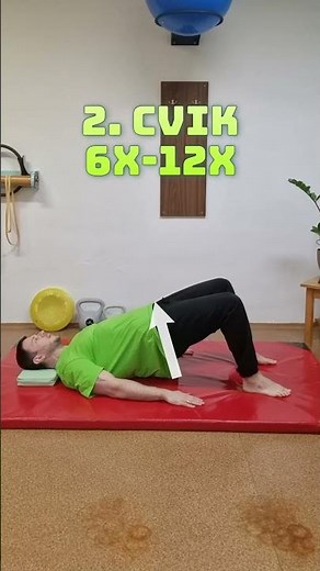 4 cviky pre bolesť spodnej časti chrbta #exercise #sports