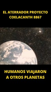 Aterrador proyecto espacial coelacanth 8867 #espacio #terror #viral | D MAURO