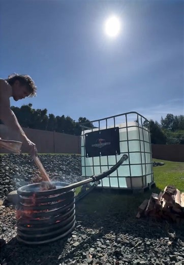 You don’t need a pump Natural ingredients For a natural hot tub Just wood, water, and you Get set up this fall with minimal gear required, as seen here with our demo tub No wires pumps failing battery’s and headaches If you got wood, you got fire And if you got water, you got a hot tub Click the link in our profile to grab one, while supplies last Follow @sasquatchhottubs for more Get outside #nature #glamping #camping #outdoors #asmr #camp #lake #relax #hottub #backyard #bonfire #zen #campingbc