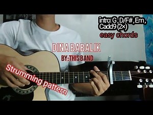 Di na babalik | Guitar Tutorial By: This band | Easy Chords