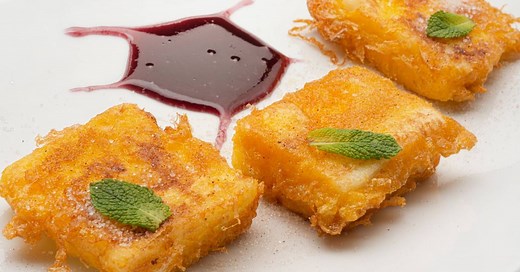 Leche frita casera por Karlos Arguiñano