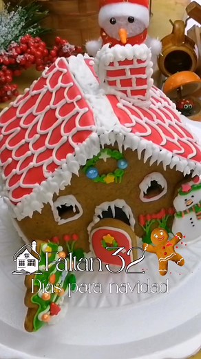 Casita de Jengibre para Armar en Familia | Receta de Galletas Glaseadas