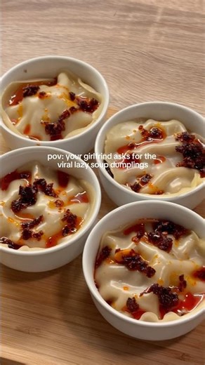 I think these will be part of our new weekly rotation. #cooking #couple #homecook #dumplings #food