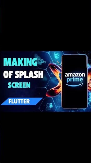 🔥 Amazing Splash Screen Design for Flutter App | Clean & Modern UI 🚀