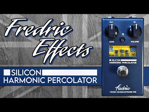 Fredric Effects Silicon Harmonic Percolator - a vintage fuzz, done right!
